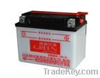 12V motorcycle lead acid storage battery with 6.5Ah rated capacity