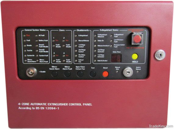 UL Listed Fire Fighting Extinguishing Control Panel