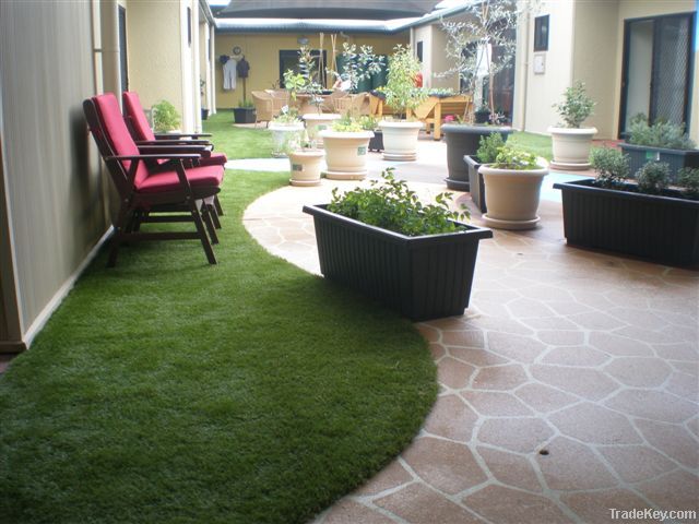 Artificial grass for garden decoration
