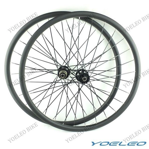 27.5&quot; Carbon MTB Clincher Wheels 22MM with Novatec Hubs D711SB/D712SB-AA