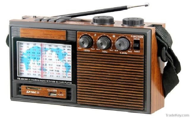 AM/FM/SW1-9 11BAND RADIO