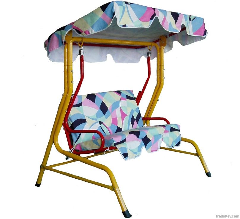 outdoor children swing chair with canopy