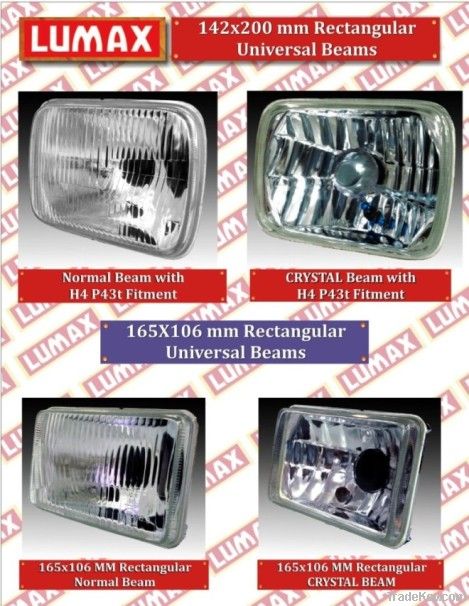 Universal Semi Sealed Beams