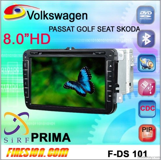 VW PASSAT CC 2008-2011 Navigation DVD Sirf prima canbus 3D PIP