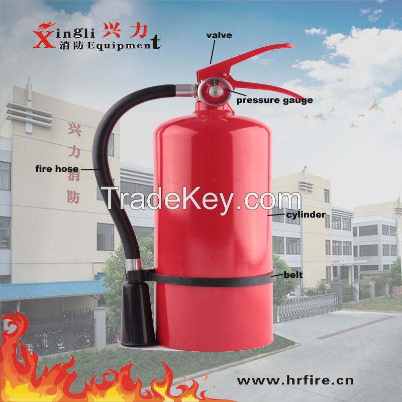 6KG Portable DRY POWDER ABC Fire Extinguisher and FIre Fighting Equipment