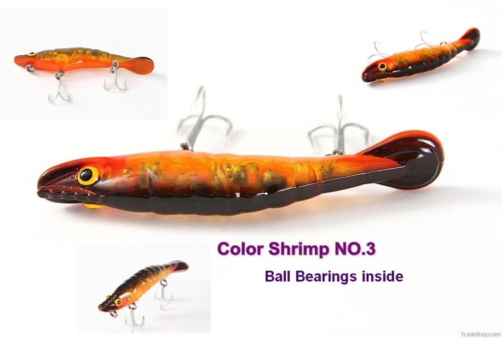 Color Shrimps One Set - fishing lure - hard bait