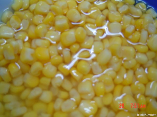 Sweet kernel corn in brine