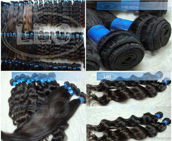 100% virgin indian/brazilian/peruvian hair weaving wholesale price