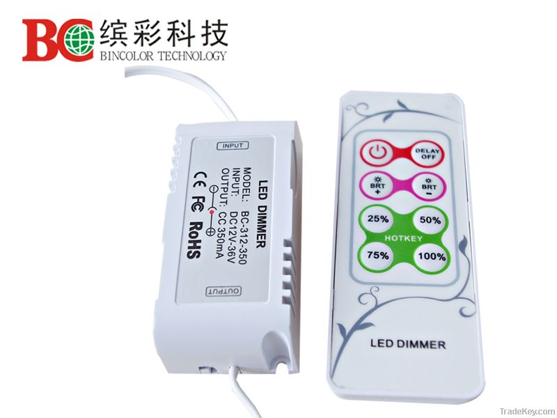 led dimmer with RF remote controller