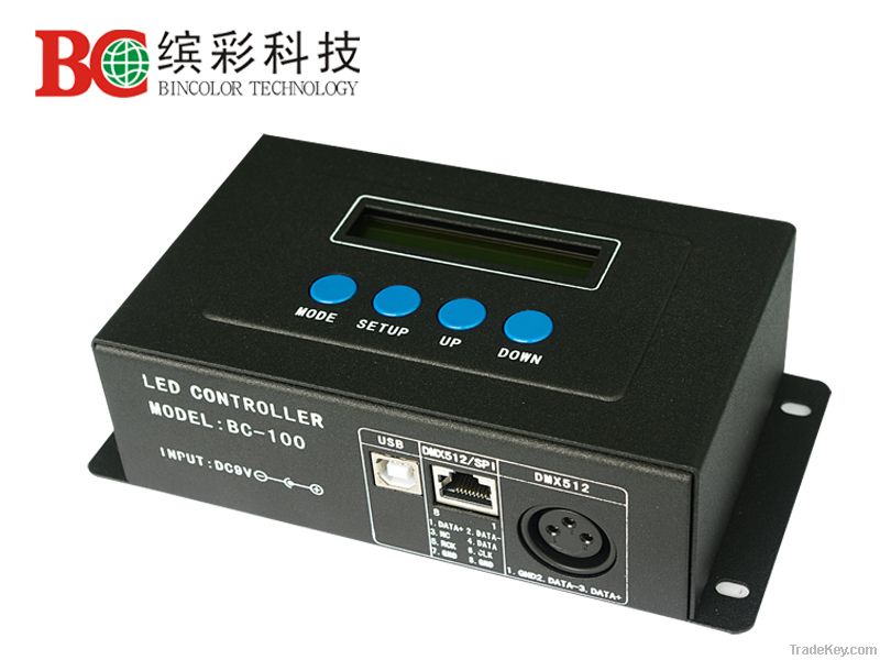 LED Digital Controller with IC 6803/SPI/9813