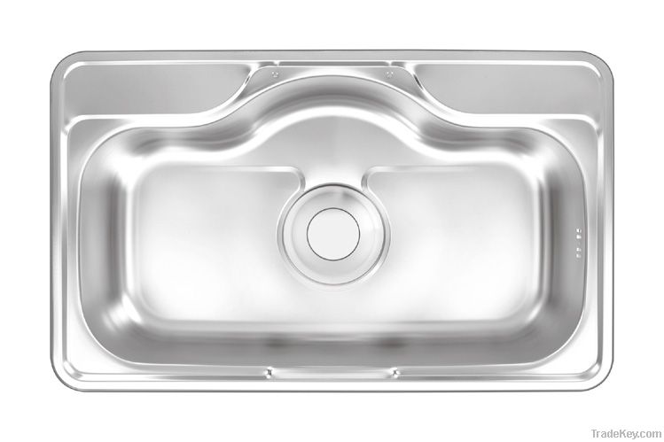 Stainless steel kitchen sink