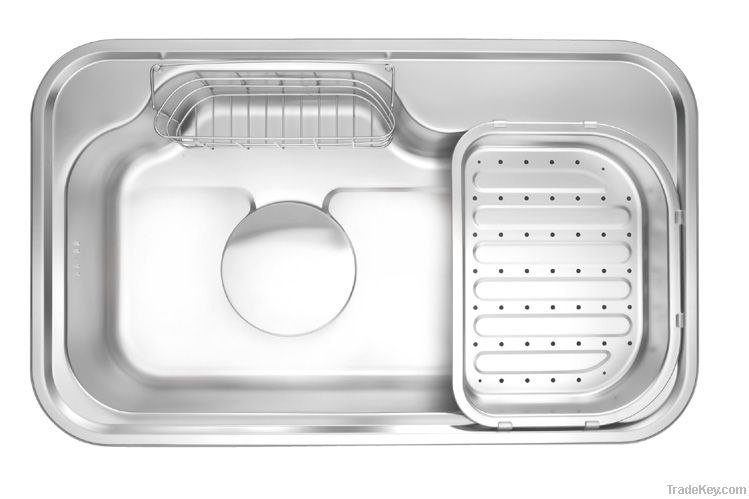 Stainless steel kitchen sink