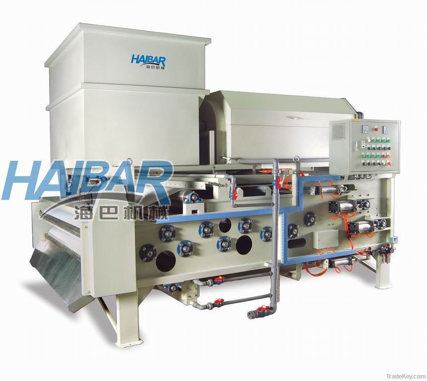 Compact Structure Belt Type Filter Press HTBH-2000