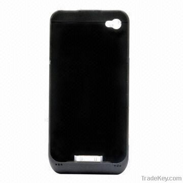 External Battery Cover/Power Case for iPhone with 2 Output, 2, 000mAh