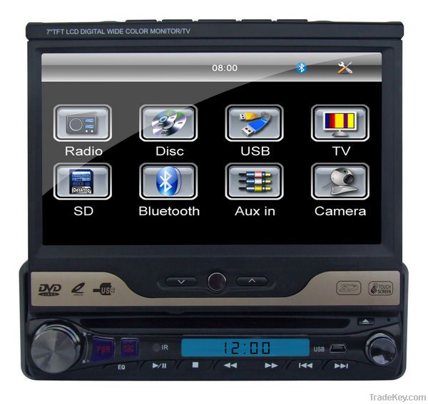 IN DASH TOUCH DVD IPOD PLAYER WITH OPTIONAL BT