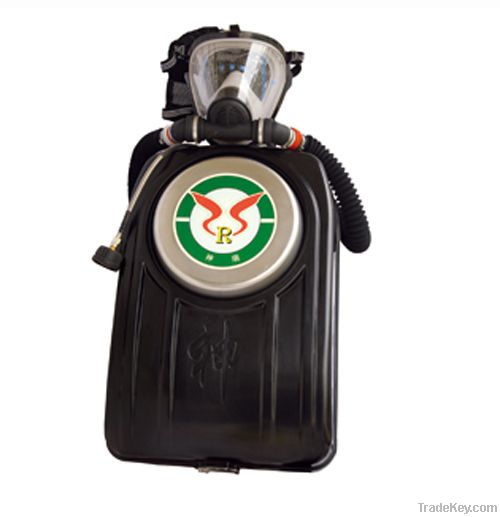 isolated compressed oxygen respirator