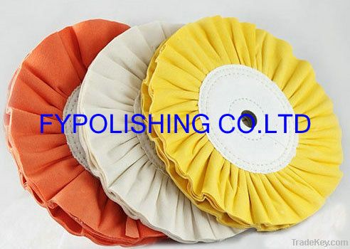 Pleated Cotton Buffing Wheel