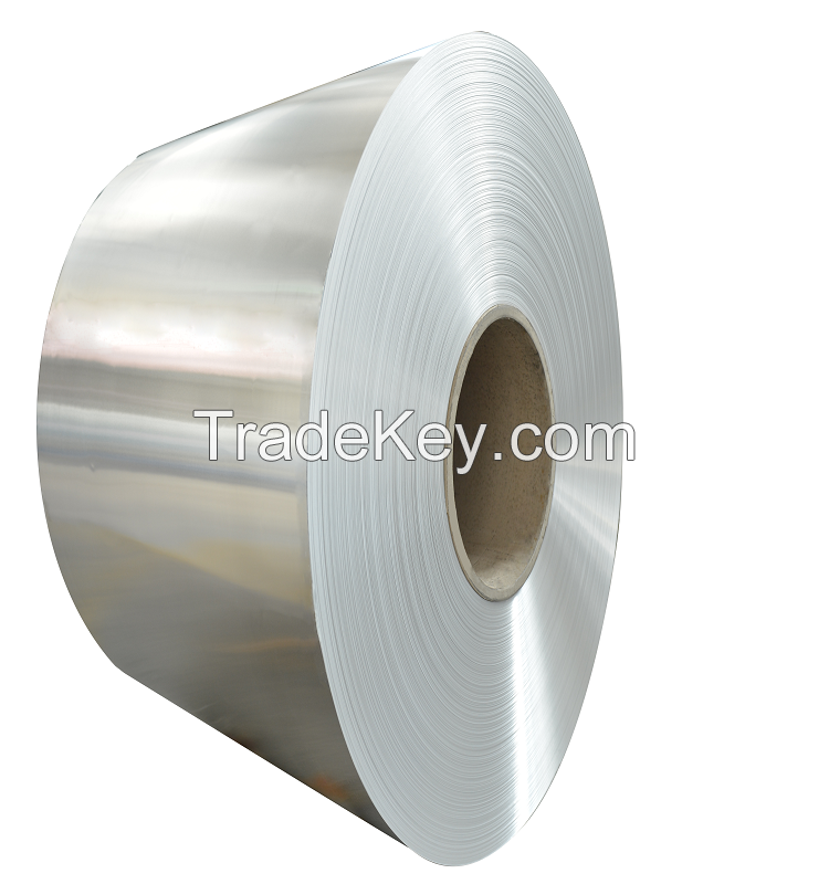 silver finish food grade Comat tinplate coil and sheets for food cans