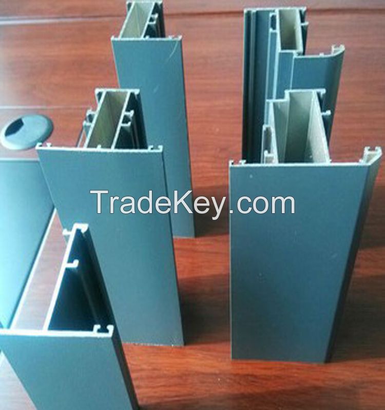 high quality decoration 6063 aluminium extrusion profiles manufacturer