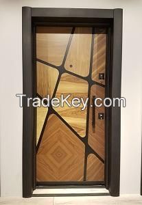Rustic Panel Steel Door