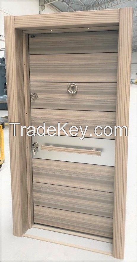 Turkish style Solid Steel Safety Door