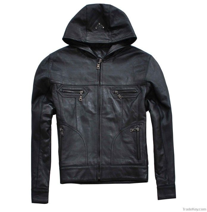 ladies leather jacket