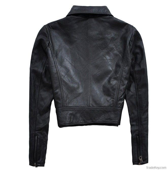 ladies leather jacket