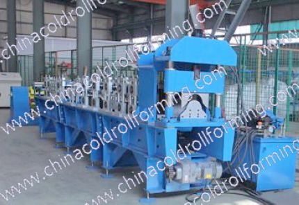 Roof ridge capping making machine