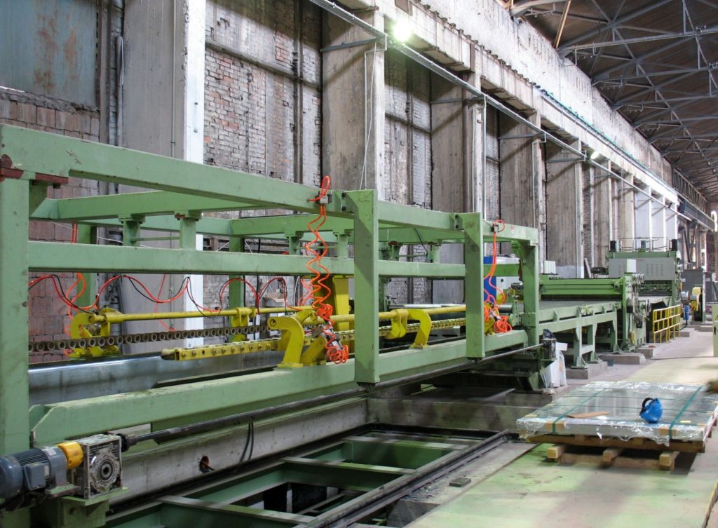 Hydraulic Cut To Length Line - Automatic Stacker