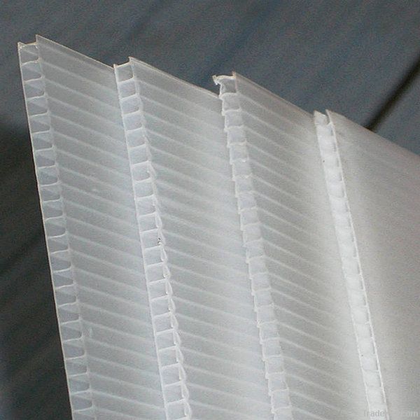 100%pp Eco-friendly Plastic Corrugated Sheet