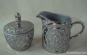 Ceramic Sugar&Creamer Pots