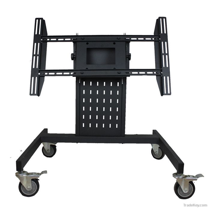 32-55 inch metal mobile tv stands for plasma tv , led, lcd screen