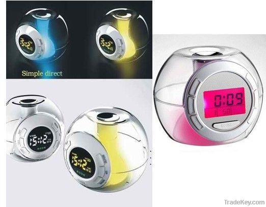 nature sound alarm clock, desktop clock, novel table clock