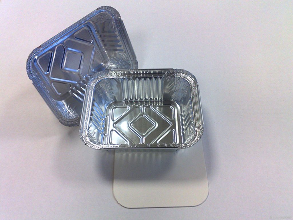 aluminum foil container