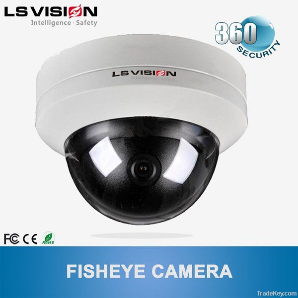 700tvl 360 degree Panoramic Vandalproof Dome Fisheye CCTV Camera