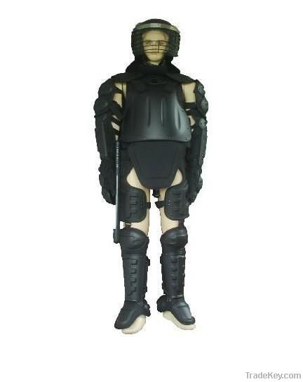 Anti riot suit Riot Gear Black Body Armor