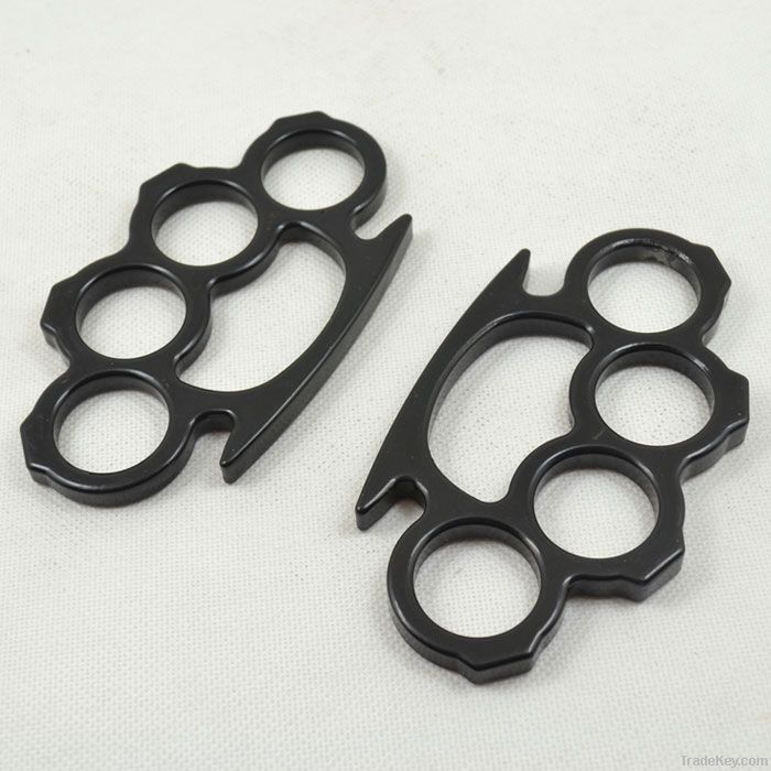 Brass Knuckles Knuckle Duster Black