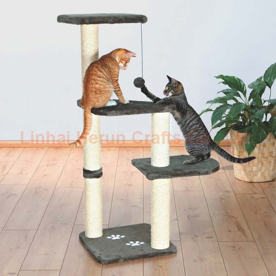 Durable Natural Sisal Cat Tree Furniture