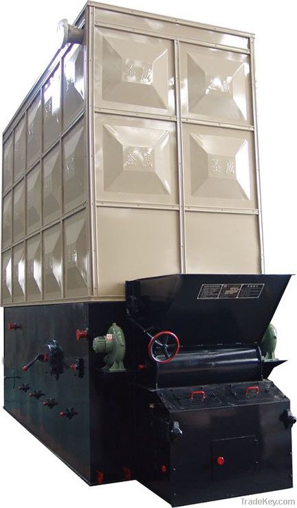 YLW Type of Horizontal Cyclone Combustion Smokeless Thermal oil Boiler