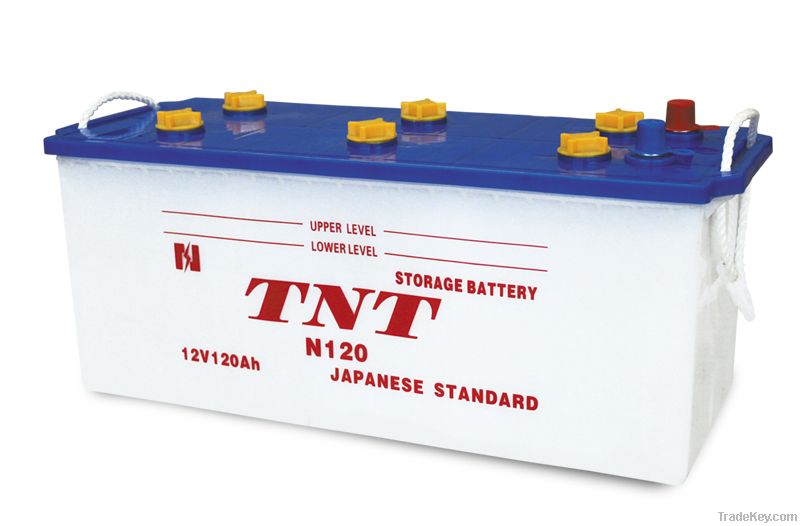 JIS Standard Dry Charaged Truck/ Car Batteries