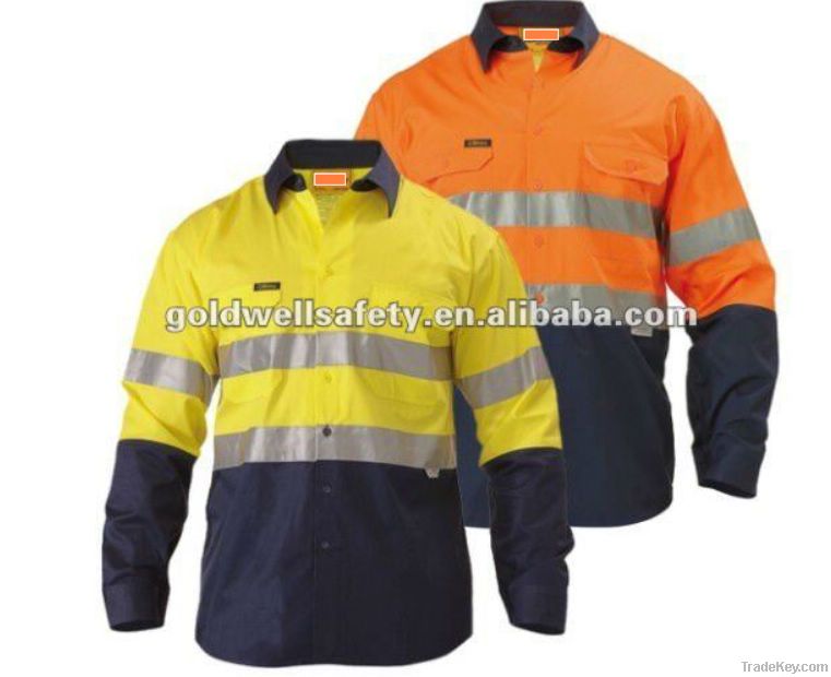 Hi Vis Short Sleeve 150g Shirt/Reflective Safety Shirt