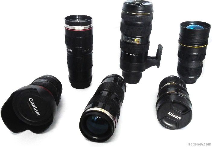 300ml fashion camera lens  coffee cups