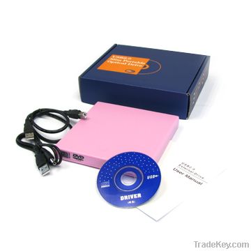 HOT selling NEW style USB 2.0 usb external Mini dvd rw