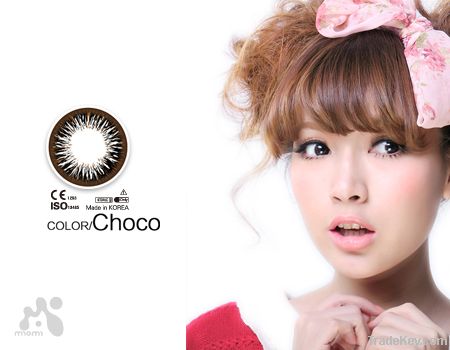 Miomi chic soft chocolate contact lens