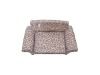 luxury leopard plush pet sofa