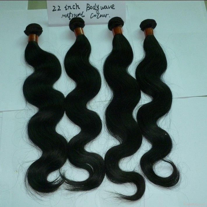 cheap virgin 8-34inch brazilian body wave  body hair weft