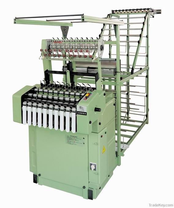 CKY-10/25 Shuttleless Metal/Plastic/Nylon Zipper Belt Weaving Machine