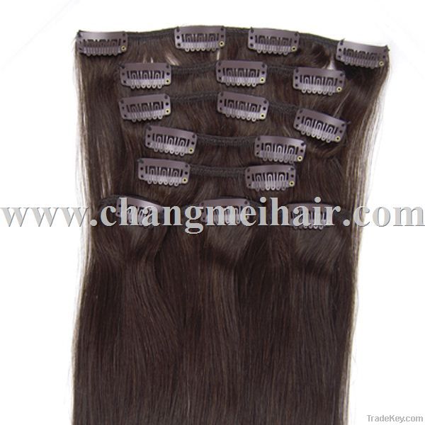 Indian Human Hair Extension Clips