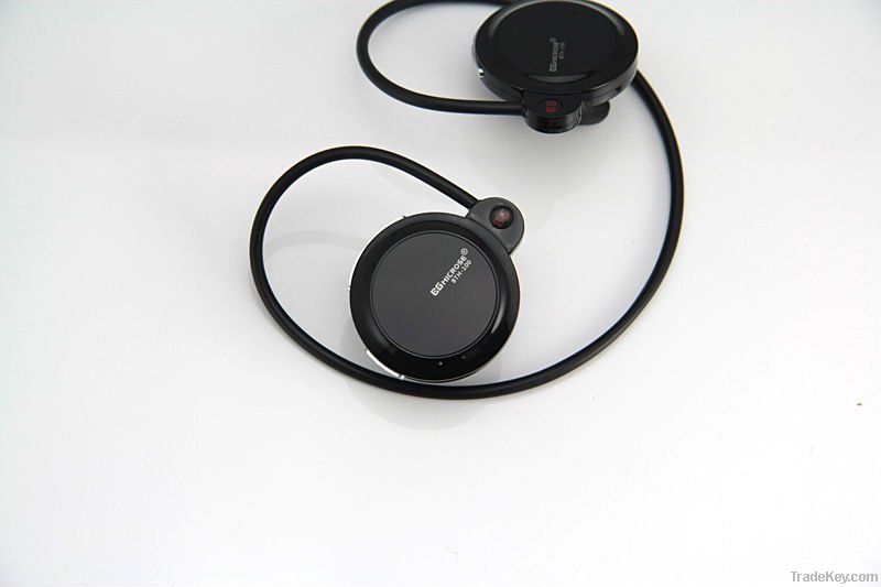 Mini -design Black Bluetooth Stereo Headset/Attractive phone headset f