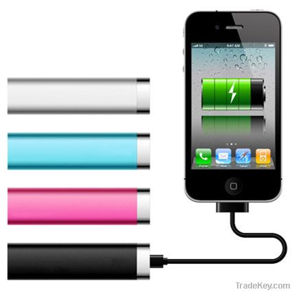 Portable Emergency High Capacity Colorful Mobile Phone Power Bank / Ex